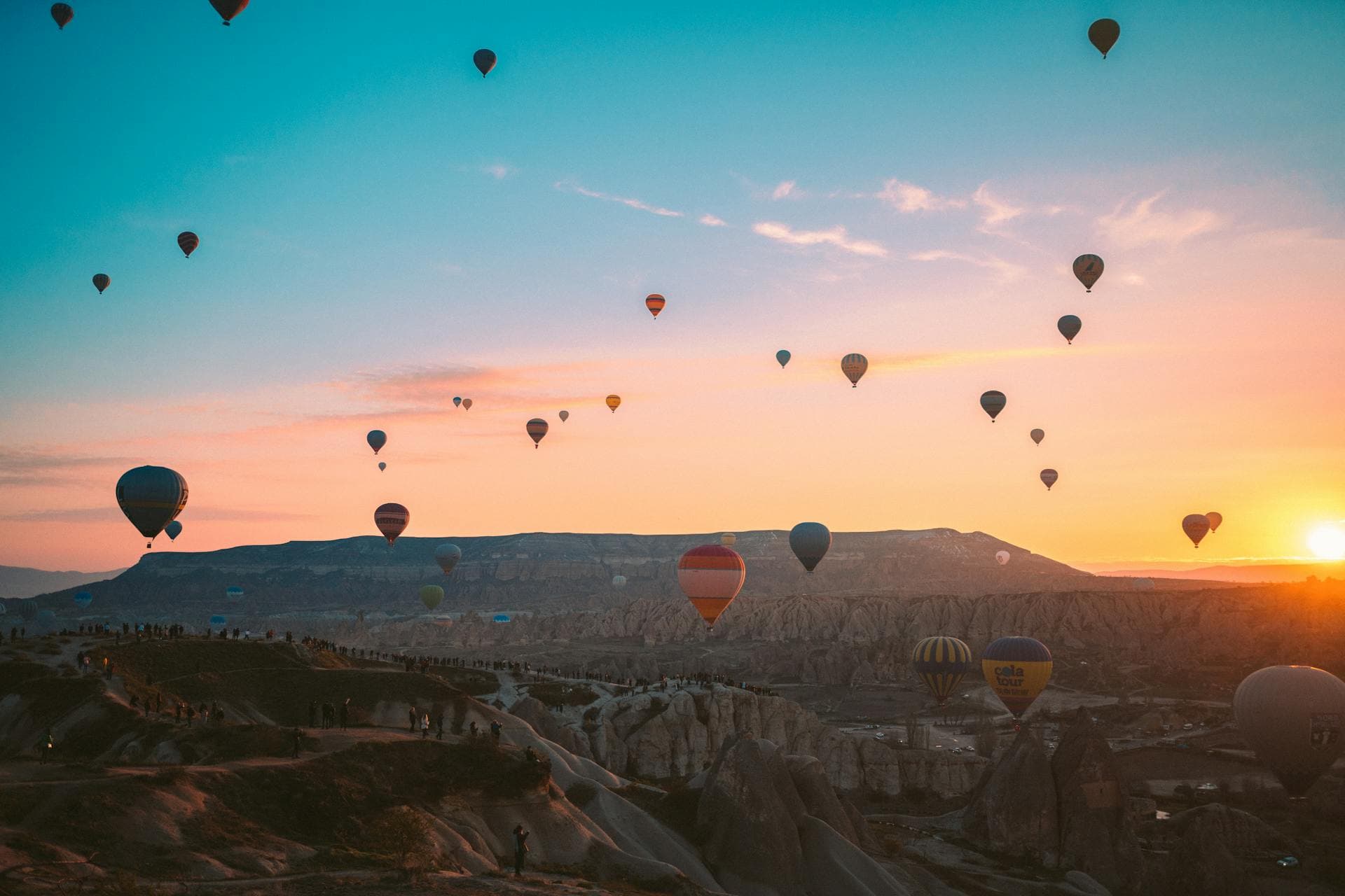 cappadoccia balloons